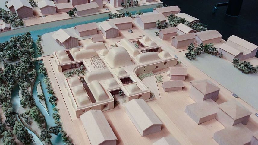 Modell «InnHub» La Punt Chamues-ch. Bild: Inn Hub La Punt AG