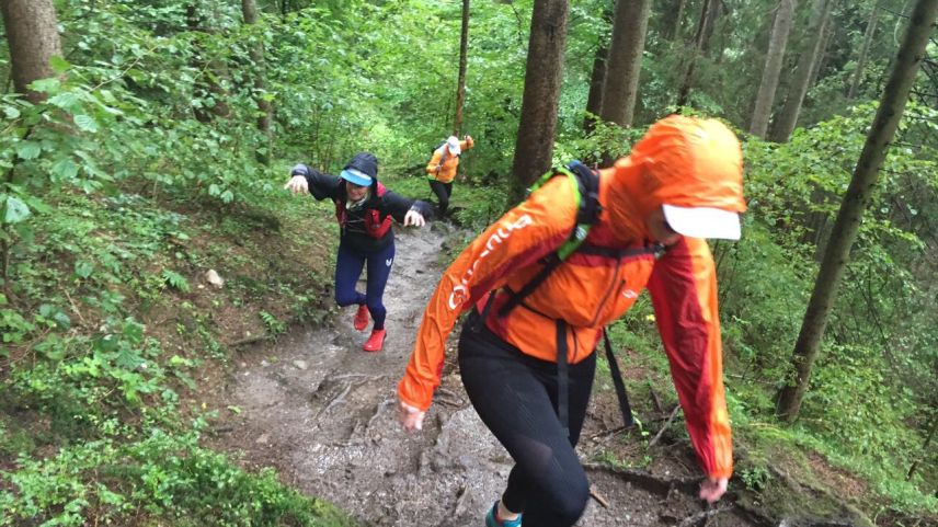 Das bisschen Regen... Fotos: Anne-Marie Flammersfeld