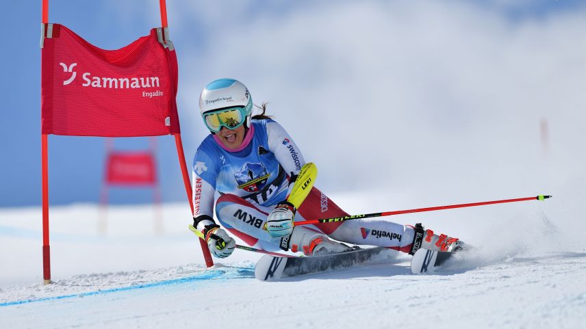 Skifahrerin aus Leidenschaft, Selina Egloff aus Scuol. (Foto: Jan Schlatter)