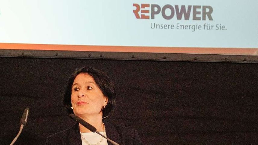 Monika Krüsi präsidiert seit einem Jahr als erste Frau den Verwaltungsrat der Repower AG. Foto: Jon Duschletta