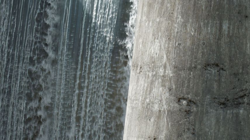 Das Repower-Kraftwerk Robbia bei San Carlo wird von den Wasserfassungen bis zum Auslauf komplett erneuert. Rund 125 Millionen Franken sind dafür vorgesehen. Foto: Jon Duschletta