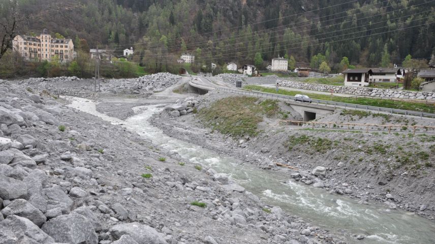 Im vom Bergsturz von 2017 beschädigten Bondo gibt es noch viel zu tun. Die Regierung spricht jetzt Gelder für weitere Aufbauschritte.