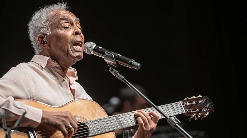 Schon 77, aber noch ein Bühnentiger zu 100 %: Gilberto Gil im Rondo, Foto: fotoswiss.com/Giancarlo Cattaneo