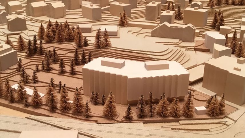 Modellbild des künftigen Alterszentrums Du Lac