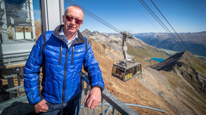 Markus Meili, CEO Engadin St.Moritz Mountains AG.          Foto: Daniel Zaugg