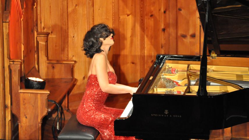 Top Star am Engadin Festival: Die Pianistin Khatia Buniatishvili