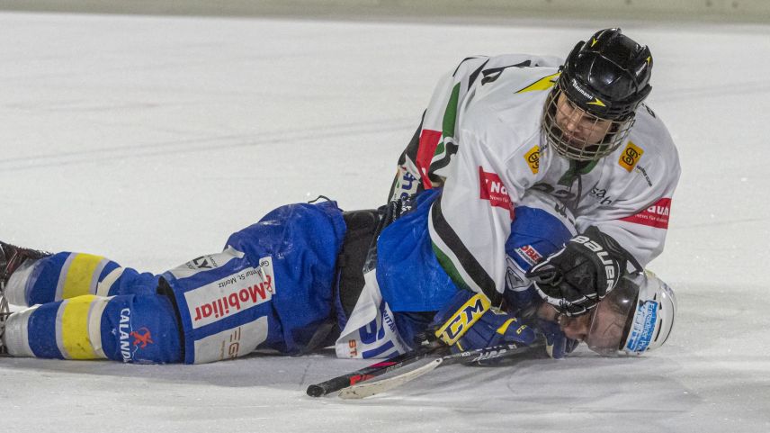 2:3 Niederlage für den EHC gegen St.Gallen. Foto: Daniel Zaugg