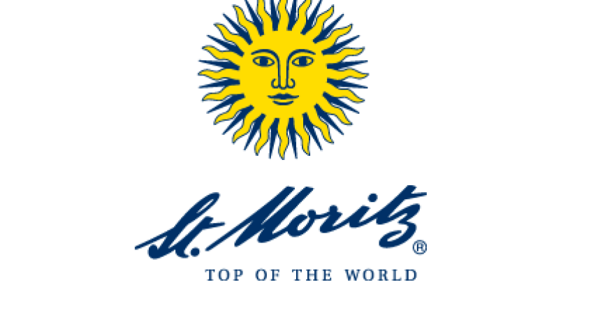 Das Logo von St. Moritz