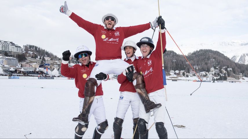 Das siegreiche Team St. Moritz Foto: z. Vfg