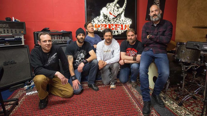Die Engadiner Rockband «Prefix» eröffnet das 20. Terratrembel Pontresina. Foto: z.Vfg