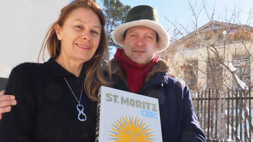 Dora Lardelli und Giorgio Pace mit ihrem neuen Buch.