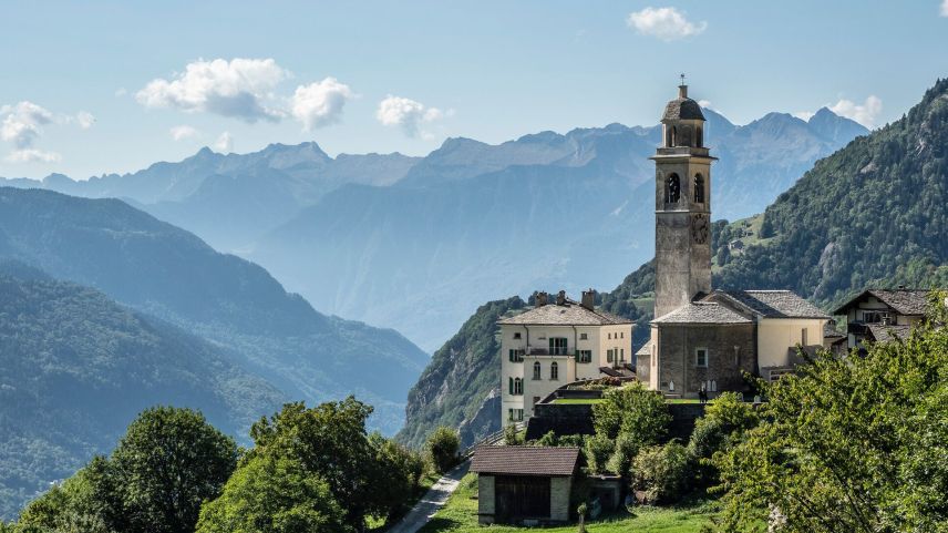 Soglio zum drittschönsten Dorf in Graubünden gewählt. Foto: Daniel Zaugg