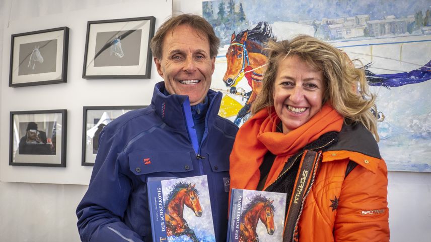 Den St. Moritzern Alfredo «Lupo» Wolf und Carmen Haselwanter haben die Leser ein wunderschönes Kinderbuch zum Pferdesport und zum Skikjöring zu verdanken.