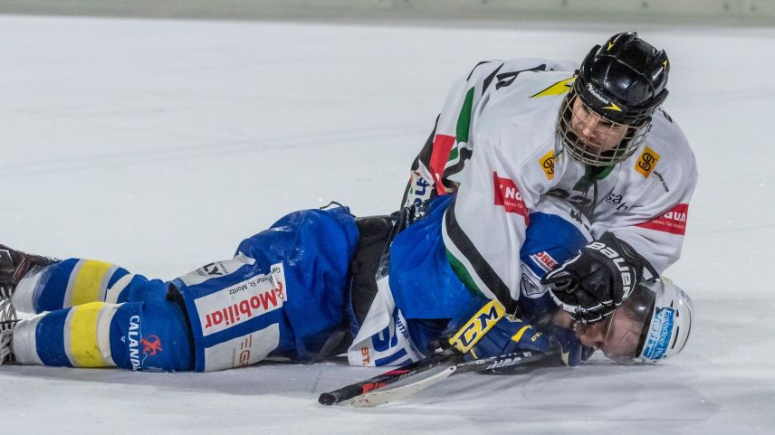 Der EHC St.Moritz will nächste Saison nicht unten durch. Foto: Daniel Zaugg