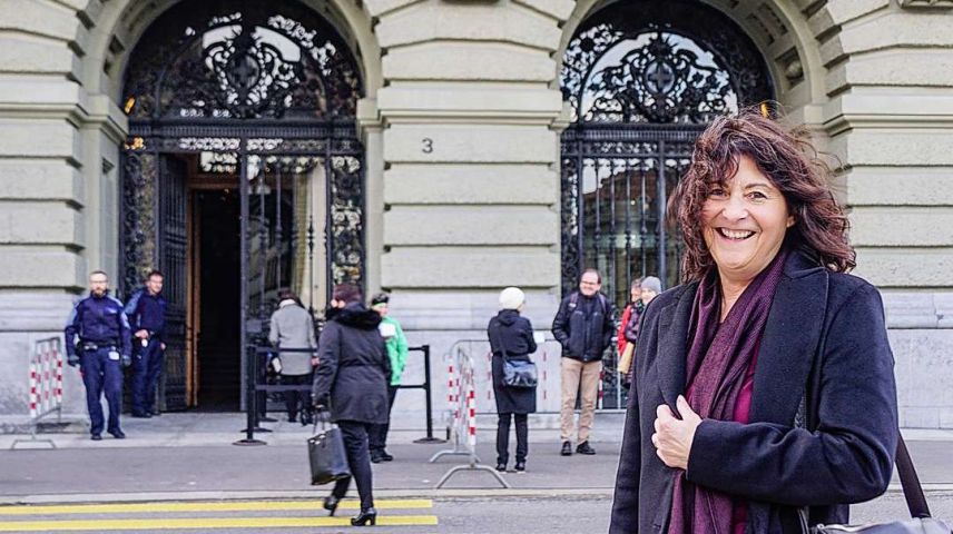 Nationalrätin Anna Giacometti in Bern. Archivfoto: Jon Duschletta