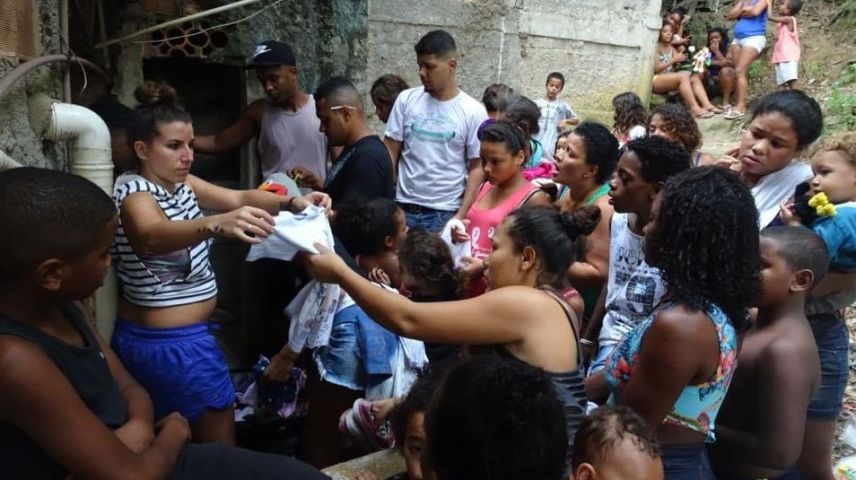 Manuela Schläpfer lebt mit ihrer Familie in einem der tausend Slums in Rio de Janeiro. Die junge Mutter ist täglich mit der vorherrschenden Armut in den Favelas konfrontiert. Foto: z. Vfg.