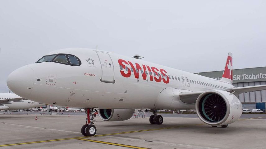 Der fünfte Neo-Airbus ist an Silvester an die Swiss ausgeliefert und auf den Namen «Pontresina» getauft worden. Foto: Swiss