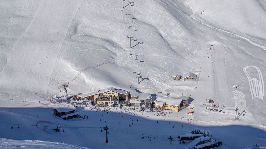 Skigebiet Marguns, Celerina           Foto: Reto Stifel