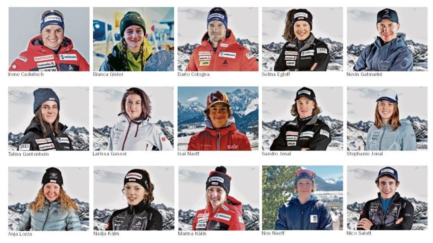 Die Leistung der Engadiner Sportler kann sich sehen lassen. Fotos: Swiss Ski / z. Vfg.