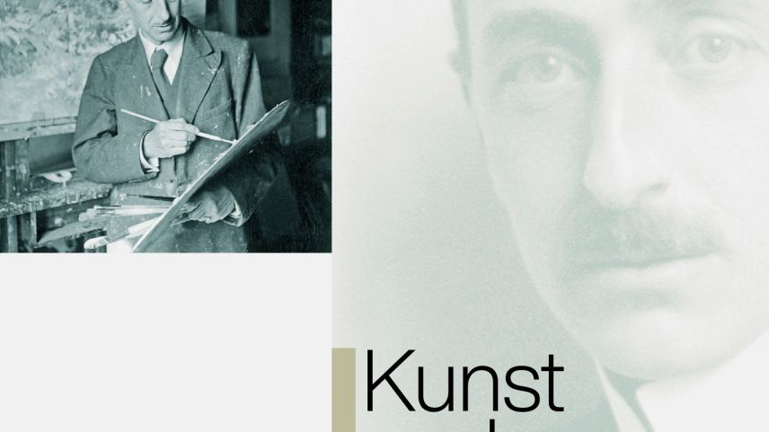 Il cudesch «Kunst und Pflicht» preschainta vit’ed ouvra da l’artist Edgar Vital da Ftan (fotografia: Somedia).