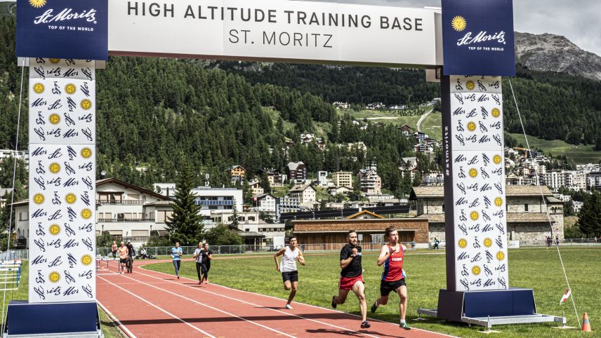 Der Spitzensport trifft sich zur Olympia-Vorbereitung in St. Moritz. Foto: Denise Kley