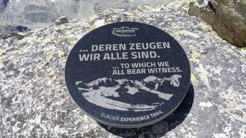 Die Stationen längs des Rundwegs laden zum Innehalten ein und zur Informationsbeschaffung.
Foto: Valentina Baumann