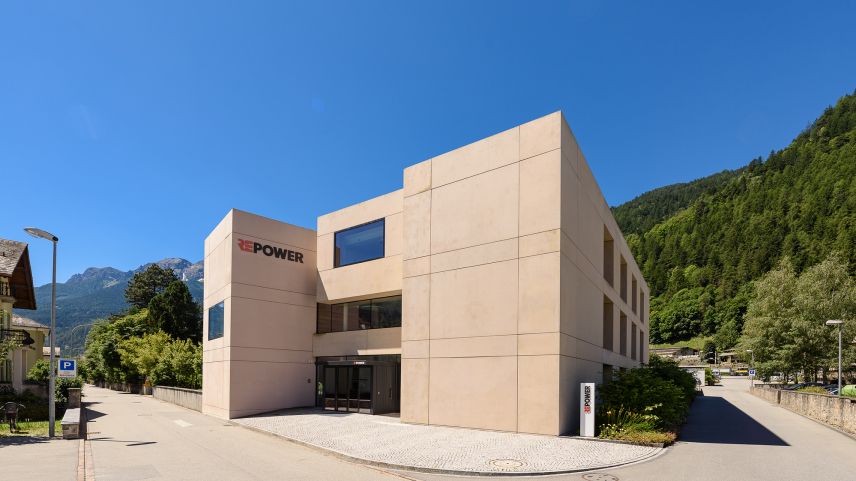 Hauptsitz der Repower in Poschiavo. Foto: Repower