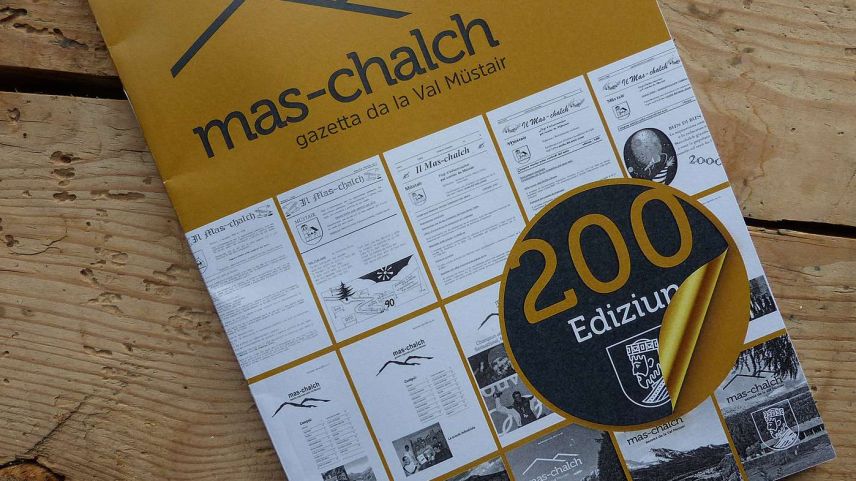 Sülla 200avla ediziun dal Mas-chalch da la Val Müstair as vezza ün pêr exaimpels dals prüms da quists mas-chalchs, fotografia: Flurin Andry
