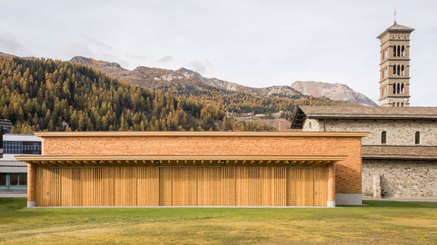 Das Höhentrainings- und Wettkampfzentrum in St. Moritz wird mit dem Prix Legno ausgezeichnet:  Foto: Laura Egger, Zürich