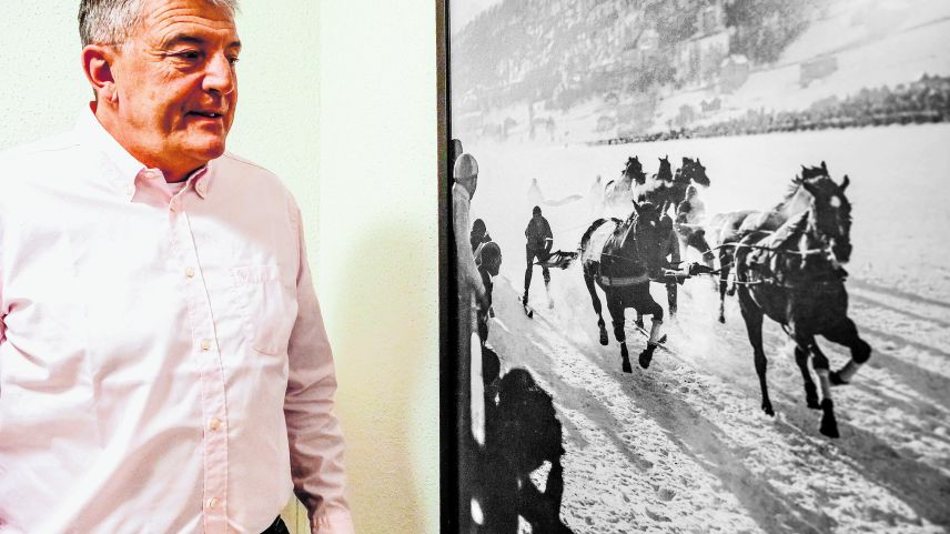 28 Mal ist Nicolo Holinger das Skikjöringrennen auf dem St. Moritzersee selbst gefahren. «Unvergessliche Momente», sagt er, obschon ihm kein Sieg vergönnt war.