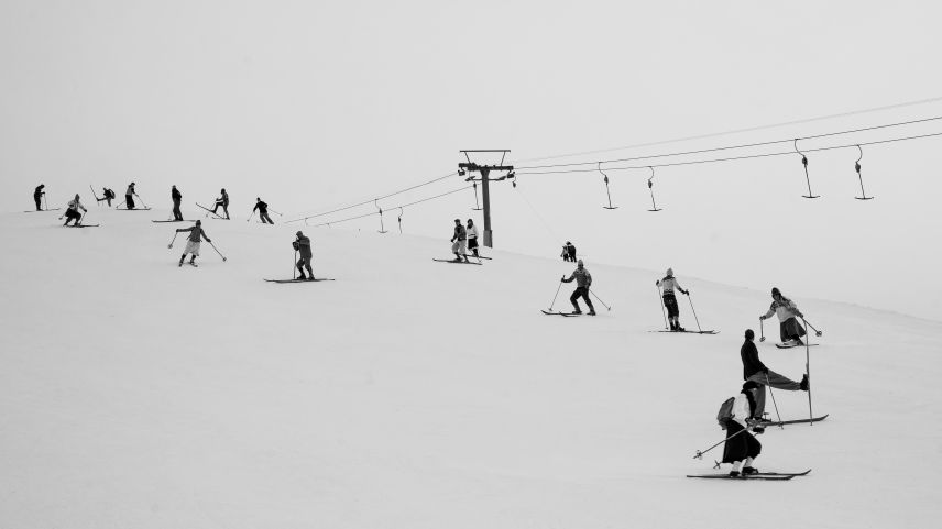 Mehr als 20 Teilnehmer zählte das diesjährige Nostalgierennens, welches vom Skiclub Sils organisiert wurde. 