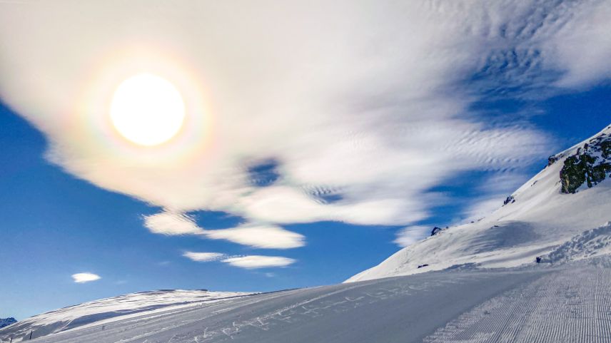 Unlängst im Skigebiet von Scuol - Ftan. Foto: Jon Duschletta