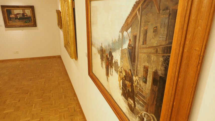 Blick in die aktuelle Sonderschau im Museo Casa Console.
Foto: Marie-Claire Jur