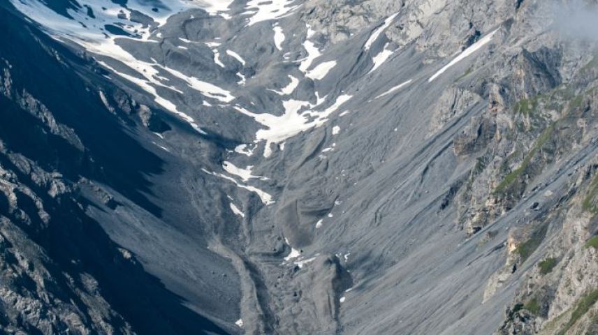 Zwei der bekanntesten und am besten erforschten Blockgletscher liegen im Schutzperimeter des Schweizerischen Nationalpark. 		Fotos: SNP/Hans Lozza, Alessandro Cicoira