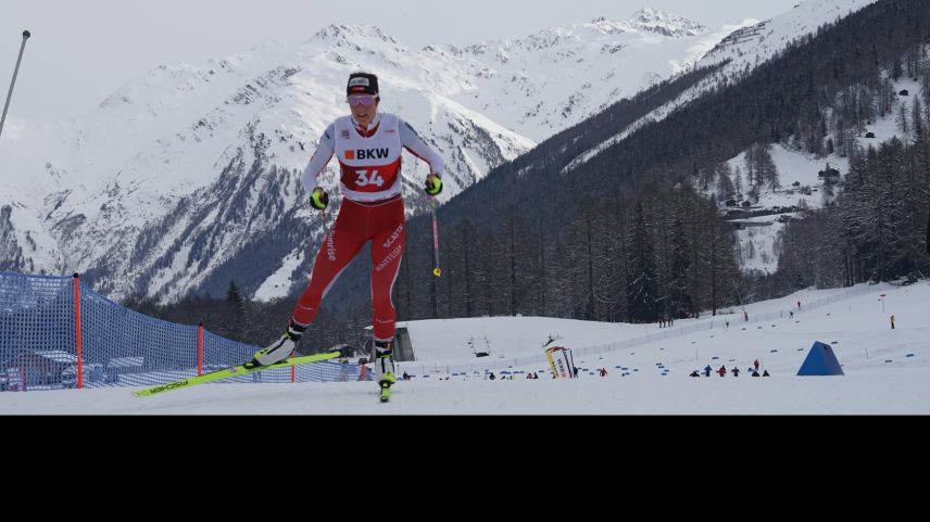 Anja Weber ist Schweizer Meisterin über die 10 Kilometer in der freien Technik. Foto: swiss-ski