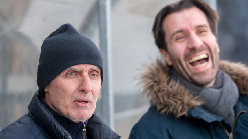 Coach Felix Hollenstein und Ex-Nati-Goalie Lars Weibel sehen das Spiel unterschiedlich.