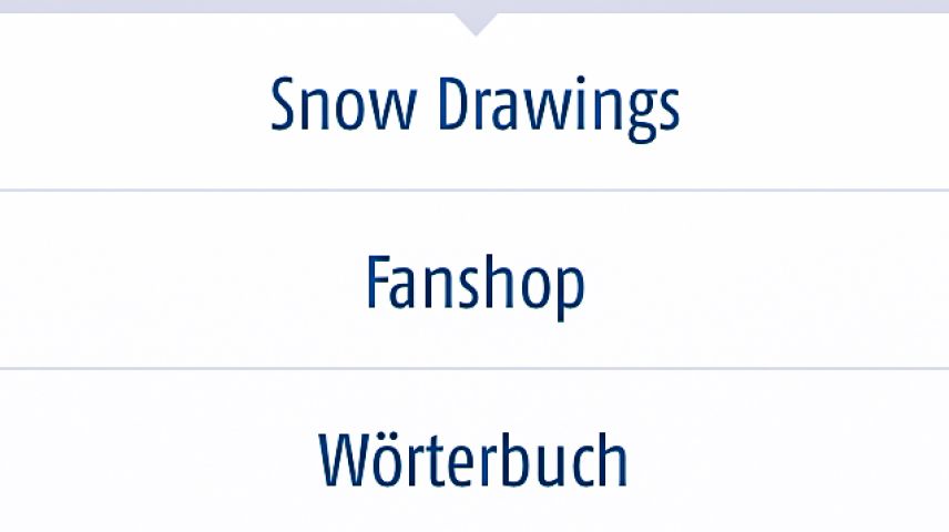 Ill'App uffiziela dals champiunedis mundiels es integro ün vocabulari tudas-ch-rumauntsch
