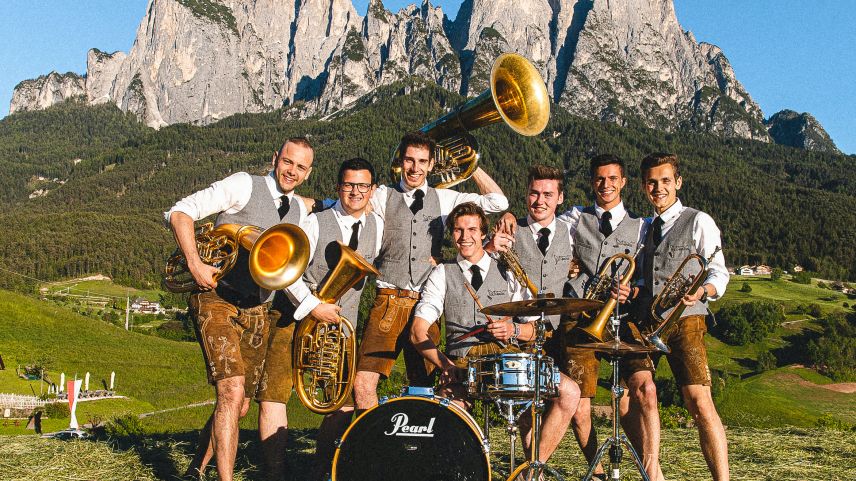 Southbrass. Die Musiker aus dem Südtirol.Foto: z.Vfg.