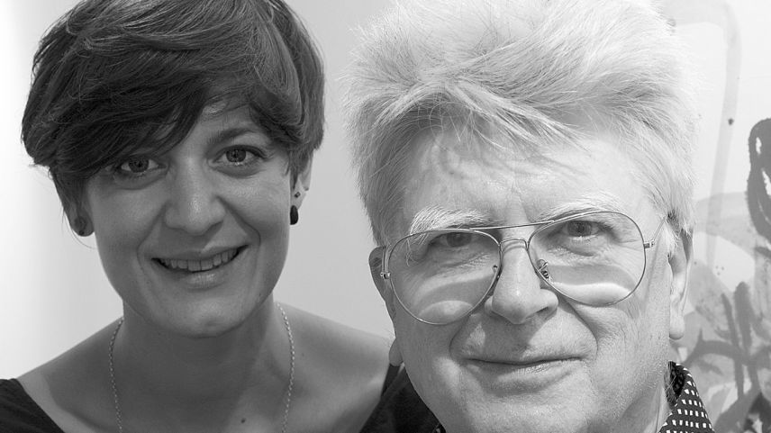 Pia Valär ho illustro il cudesch da Benedetto Vigne. Ella ho interpreto il caracter da sieus haikus (fotografia: Ediziun Apart).