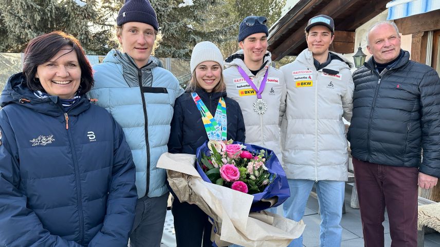 Nina Cantieni kehrte mit drei Medaillen von der Jugendolympiade zurück. Foto: z.Vfg.
