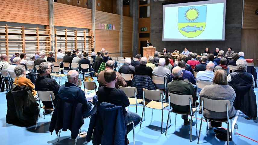 Auch an den Gemeindeversammlungen in Sils, Madulain, Bever und Celerina wurde über die Spital-Vorlage informiert und entschieden. Fotos: Reto Stifel