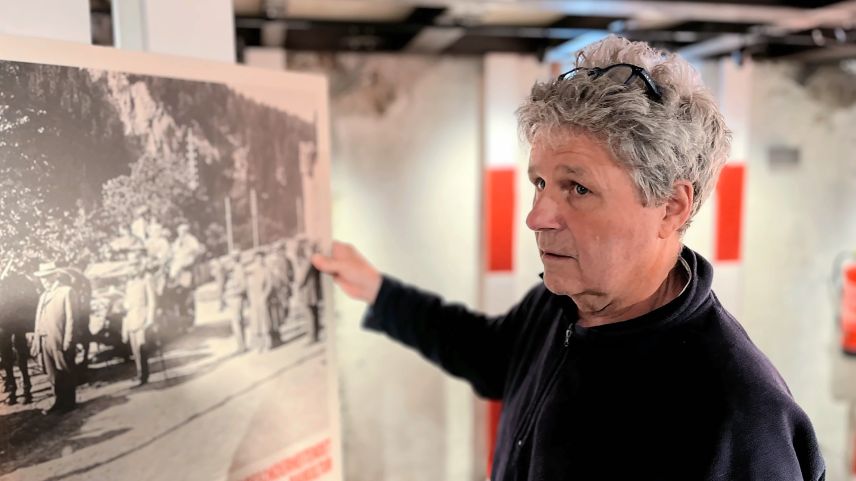 Beat Gugger hat sich mit den Veränderungen auseinandergesetzt, die das Auto mit sich gebracht hat. Foto: Andrea Gutgsell