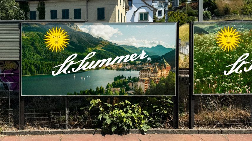 Die Sommerkampagne von St. Moritz Tourismus. Foto: St. Moritz Tourismus