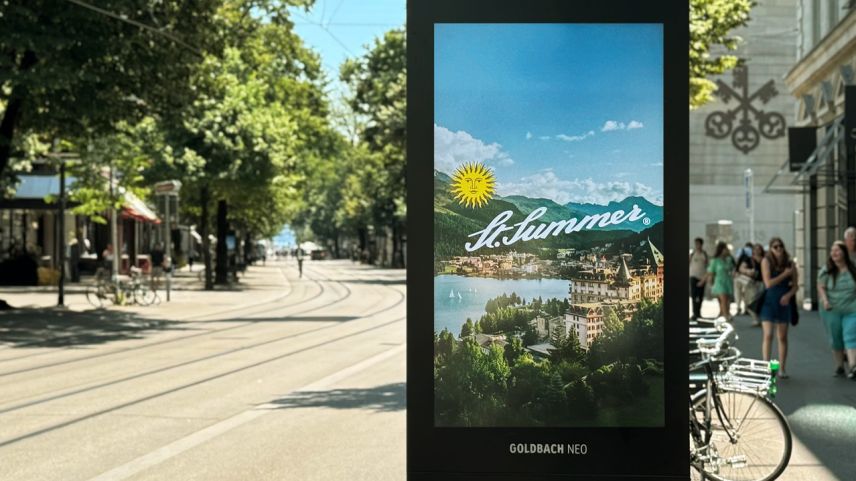 Die Sommerkampagne von St. Moritz Tourismus. Foto: St. Moritz Tourismus