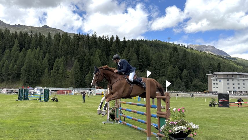 Impressionen vom Concours Hippique St. Moritz. Foto: Fadrina Hofmann
