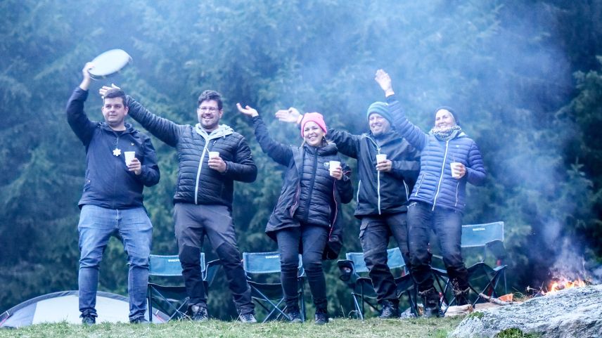 Für gute Laune ist gesorgt. Foto: Jon Duschletta