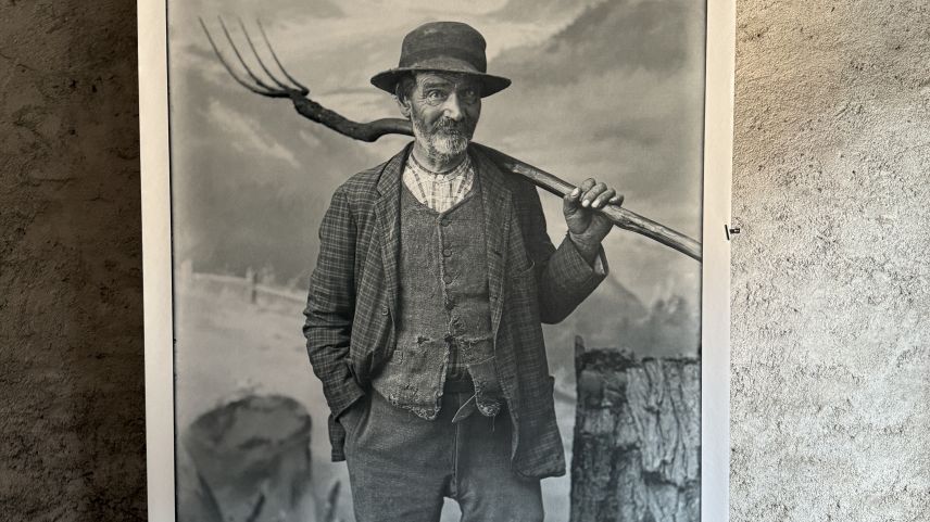 Il purtret d'ün paur. fotografia: Fadrina Hofmann