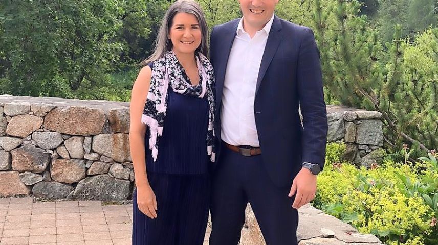 Das neue Gastgeberpaar Michael und Simone Müller-Walt. Foto: z. Vfg