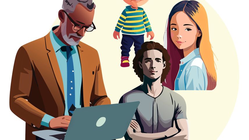 Pino Planta s’allegra da las deducaziuns plü otas: per seis figl da trais ons po il bap trar gio 27 300 e 9900 francs, per la figlia da 15 ons 13 700 francs e pel student da 21 ons 24 600 francs (illustraziun: fmr/ia)