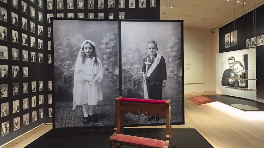 Ausstellung mit den Fotografien der Fotofamilie Hiller im Bregenzerwald. Fotos: Kessler Archive und Voralberg-Museum, Bregenz